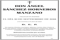Ángel Sánchez Horneros Manzano